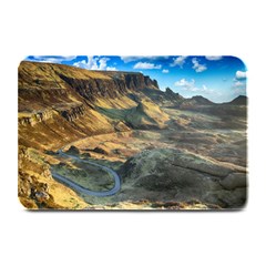 Nature Landscape Mountains Outdoor Plate Mats by Celenk