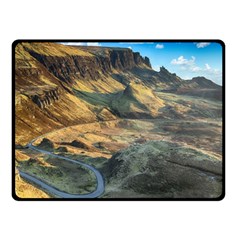 Nature Landscape Mountains Outdoor Fleece Blanket (small) by Celenk