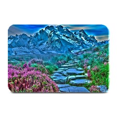 Pathway Nature Landscape Outdoor Plate Mats by Celenk