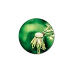 Dandelion Flower Green Chief Golf Ball Marker (10 pack) Front