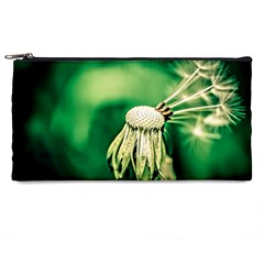 Dandelion Flower Green Chief Pencil Cases by FunnyCow