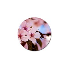 Three Sakura Flowers Golf Ball Marker (4 Pack) by FunnyCow