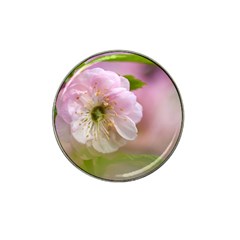 Single Almond Flower Hat Clip Ball Marker (4 Pack) by FunnyCow