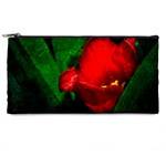 Red Tulip After The Shower Pencil Cases Front