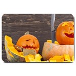 Old crumpled pumpkin Large Doormat  30 x20  Door Mat