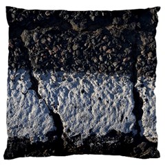 Asphalt Road  Large Cushion Case (one Side) by rsooll