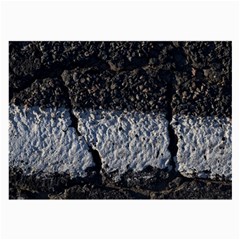 Asphalt Road  Large Glasses Cloth by rsooll