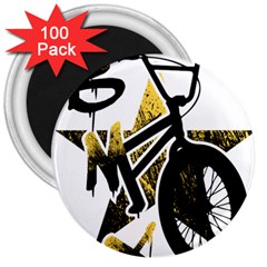 Bmx 3  Magnets (100 Pack) by Melcu