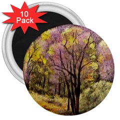 Outdoor Nature Natural Woods 3  Magnets (10 Pack)  by Pakrebo