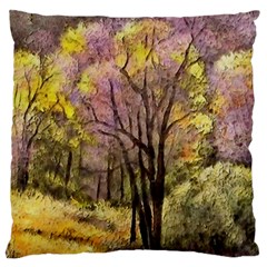 Outdoor Nature Natural Woods Large Cushion Case (one Side) by Pakrebo