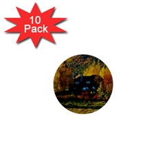 Outdoor Landscape Scenic View 1  Mini Buttons (10 Pack)  by Pakrebo