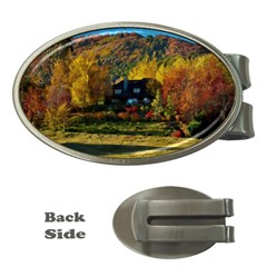 Outdoor Landscape Scenic View Money Clips (oval)  by Pakrebo