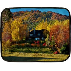 Outdoor Landscape Scenic View Fleece Blanket (mini) by Pakrebo