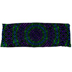 Texture Pattern Line Colorful Circle Art Background Design Decorative Symmetry Style Shape  Body Pillow Case (dakimakura) by Vaneshart