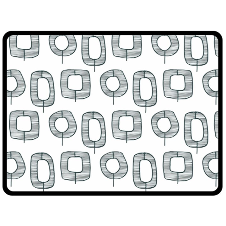 Forest Patterns 16 Fleece Blanket (Large) 