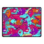 Dinos Fleece Blanket (Small) 50 x40  Blanket Front