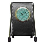 Tiles Pen Holder Desk Clock Front