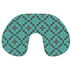 Tiles Travel Neck Pillow by Sobalvarro