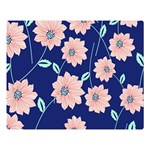 Floral Double Sided Flano Blanket (Large)  80 x60  Blanket Front