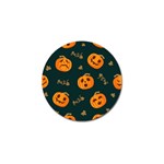 Halloween Golf Ball Marker Front