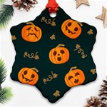 Halloween Ornament (Snowflake) Front