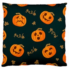 Halloween Large Cushion Case (one Side) by Sobalvarro