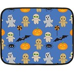 Halloween Fleece Blanket (Mini) 35 x27  Blanket