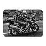 Motorcycle Riders At Highway Plate Mats 18 x12  Plate Mat