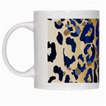 Leopard skin  White Mugs Left