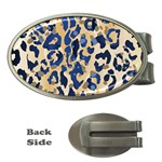 Leopard skin  Money Clips (Oval)  Front