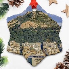 Atenas Aerial View Cityscape Photo Ornament (snowflake) by dflcprintsclothing