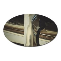 Vintage Design Oval Magnet by DimitriosArt