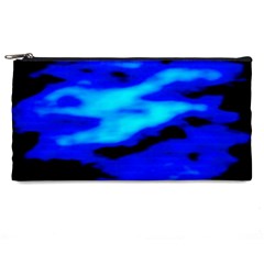 Blue Waves Abstract Series No13 Pencil Case by DimitriosArt