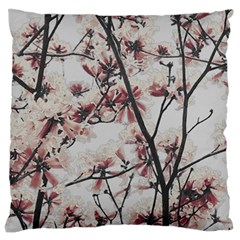 Botanical Scene Textured Beauty Print Standard Flano Cushion Case (two Sides) by dflcprintsclothing