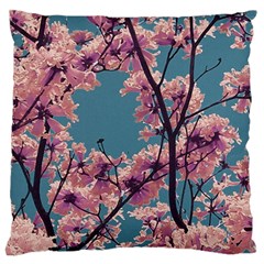 Colorful Floral Leaves Photo Standard Flano Cushion Case (two Sides) by dflcprintsclothing