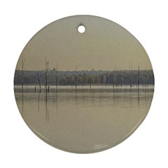 Grande Stream Landscape, Flores-soriano, Uruguay Ornament (round) by dflcprintsclothing