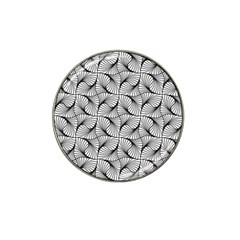 Abstract-gray Hat Clip Ball Marker (4 Pack) by nateshop