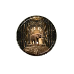 Sculpture Travel Outdoor Nature Elephant Hat Clip Ball Marker (10 Pack) by Wegoenart