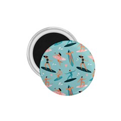 Beach-surfing-surfers-with-surfboards-surfer-rides-wave-summer-outdoors-surfboards-seamless-pattern- 1 75  Magnets by Jancukart