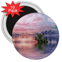 Nature Water Outdoors Travel Exploration 3  Magnets (10 Pack)  by danenraven