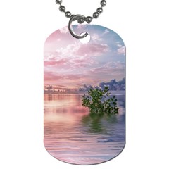 Nature Water Outdoors Travel Exploration Dog Tag (one Side) by danenraven