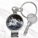 Tempestuous Beauty Art Print Nail Clippers Key Chain Front