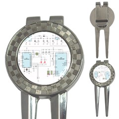 Circuits-electronics-atmel 3-in-1 Golf Divots by Cowasu