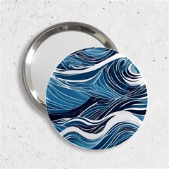 Abstract Blue Ocean Wave 2 25  Handbag Mirrors by Jack14