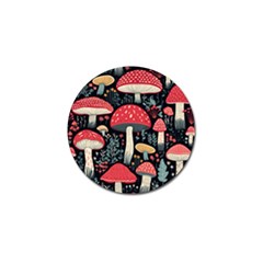 Mushrooms Psychedelic Golf Ball Marker (10 Pack) by Grandong