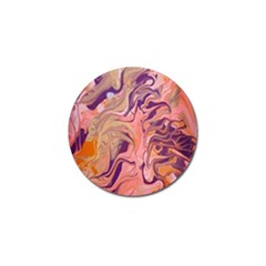 Pink Ribbon Golf Ball Marker (10 Pack) by kaleidomarblingart