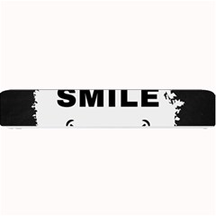 Black And White Simple Make Me Smile T Shirt 20250203 014057 0000 Small Bar Mat by Cowcow2005