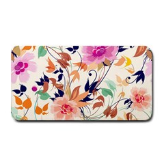 Abstract Floral Background Medium Bar Mat by kyorashop23