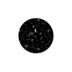 Cosmic Black Space Star Golf Ball Marker (10 Pack) by Ndabl3x