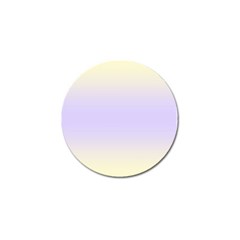 Cream Yellow To Pale Violet Bilinear Gradient Golf Ball Marker (4 Pack) by GradientsOmbre